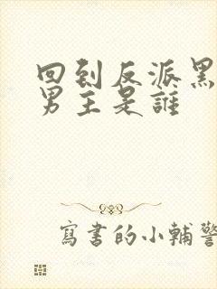 回到反派黑化前男主是谁