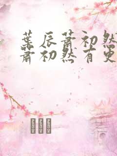 叶辰萧初然叶辰萧初然有更新