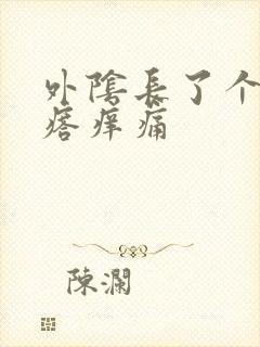 外阴长了个硬疙瘩痒痛