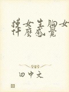 摸女生胸女生是什么感觉