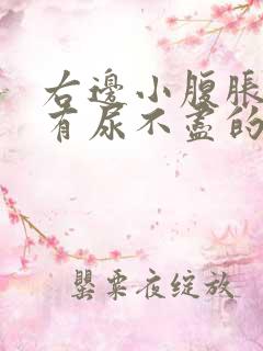 右边小腹胀痛总有尿不尽的感觉什么原因