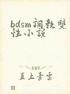 bdsm调教双性小说