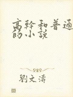 高干和普通女主的小说