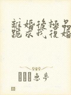 离婚后极品前夫跪求我复婚