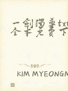 一剑独尊txt全本免费下载