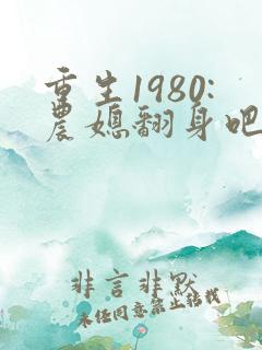 重生1980:农媳翻身吧