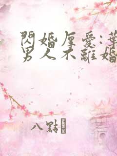 闪婚厚爱:叶家男人不离婚免费阅读全文