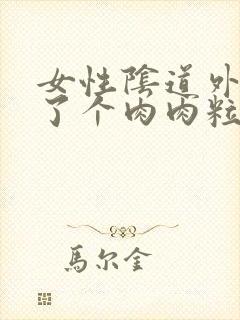 女性阴道外侧长了个肉肉粒