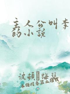 主人公叫李沐尘的小说