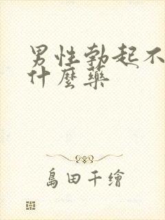 男性勃起不了吃什么药