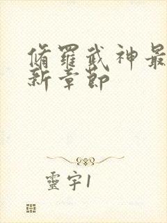 修罗武神最新更新章节