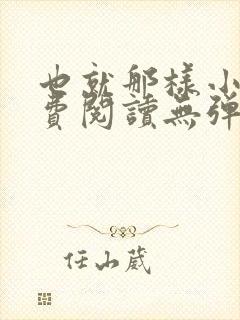 也就那样小说免费阅读无弹窗