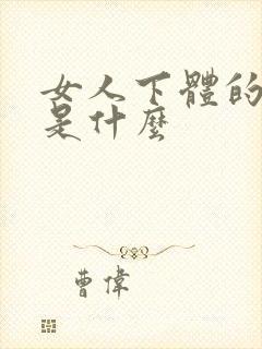 女人下体的味道是什么