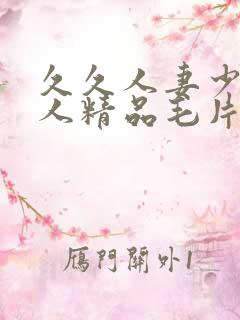 久久人妻少妇偷人精品毛片