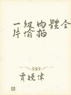 一级肉体全黄裸片偷拍