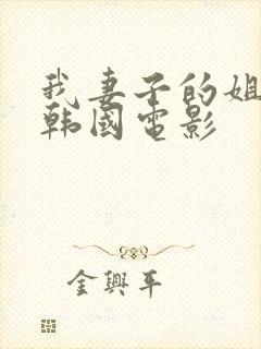 我妻子的姐姐3韩国电影