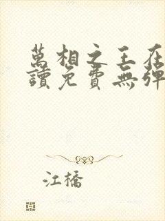 万相之王在线阅读免费无弹窗全文