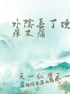 外阴长了硬疙瘩痒又痛