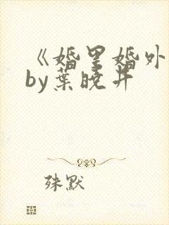 《婚里婚外》 by叶晓井