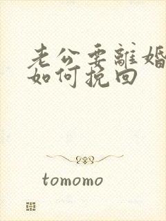 老公要离婚老婆如何挽回