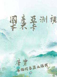 国产亚洲视频日本不卡