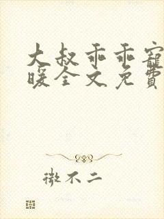 大叔乖乖宠我苏暖全文免费阅读