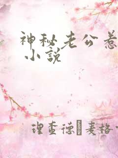 神秘老公惹不起 小说