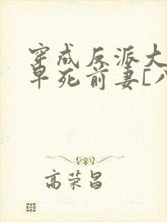 穿成反派大佬的早死前妻[八零]