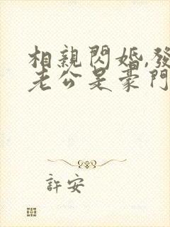 相亲闪婚,发现老公是豪门继承人