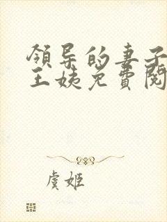 领导的妻子小说王姨免费阅读全文