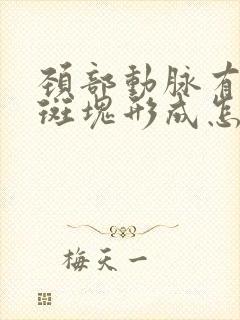 颈部动脉有硬化斑块形成怎么治疗用什么药好