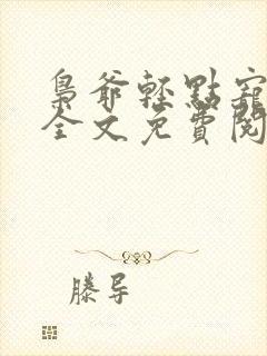 枭爷轻点宠小说全文免费阅读