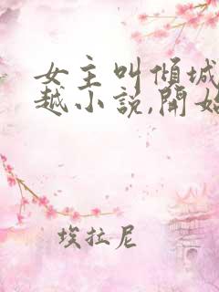 女主叫倾城的穿越小说,开始是丑女