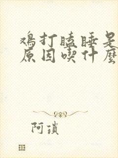 鸡打瞌睡是什么原因吃什么药