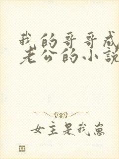 我的哥哥成了我老公的小说免费阅读