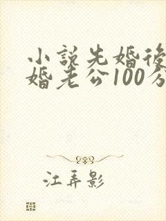 小说先婚后爱闪婚老公100分最新章节