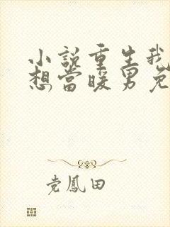 小说重生我真没想当暖男免费阅读