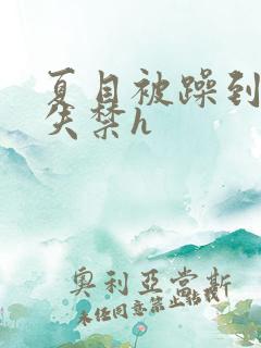 夏目被躁到高潮失禁h