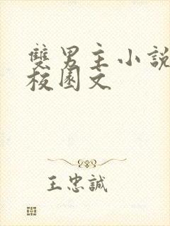 双男主小说推荐校园文