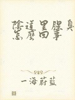 阴道里腥臭味是怎么回事