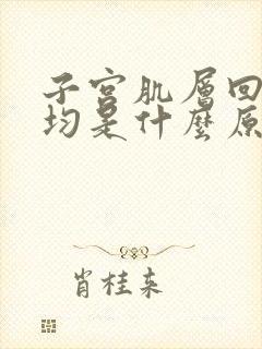 子宫肌层回声不均是什么原因