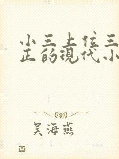 小三上位三观不正的现代小说