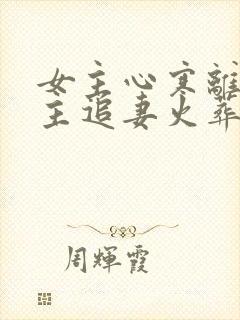 女主心寒离开男主追妻火葬场古言