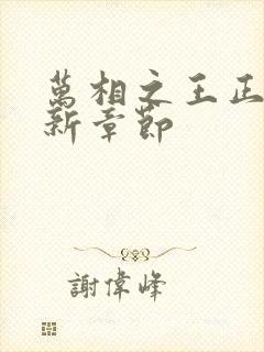 万相之王正版最新章节