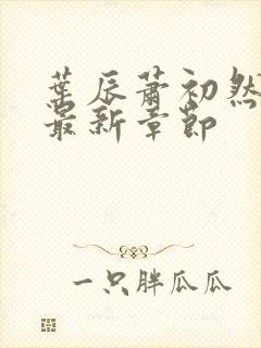 叶辰萧初然最快最新章节