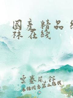 国产 精品 丝袜 在线