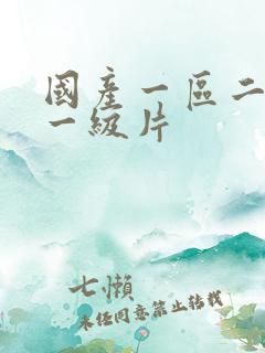 国产一区二区三一级片