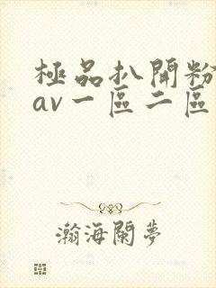 极品扒开粉嫩小av一区二区