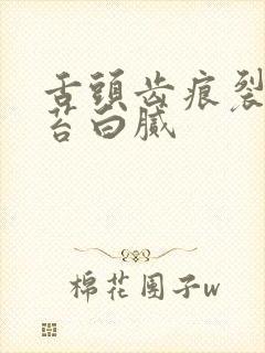 舌头齿痕裂纹舌苔白腻