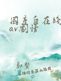 国产自在线传媒av剧情